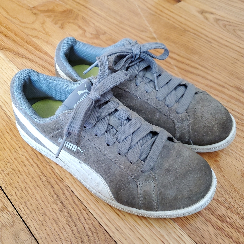 PUMA
Boys
Size 4.5C
Gray Sneakers Shoes